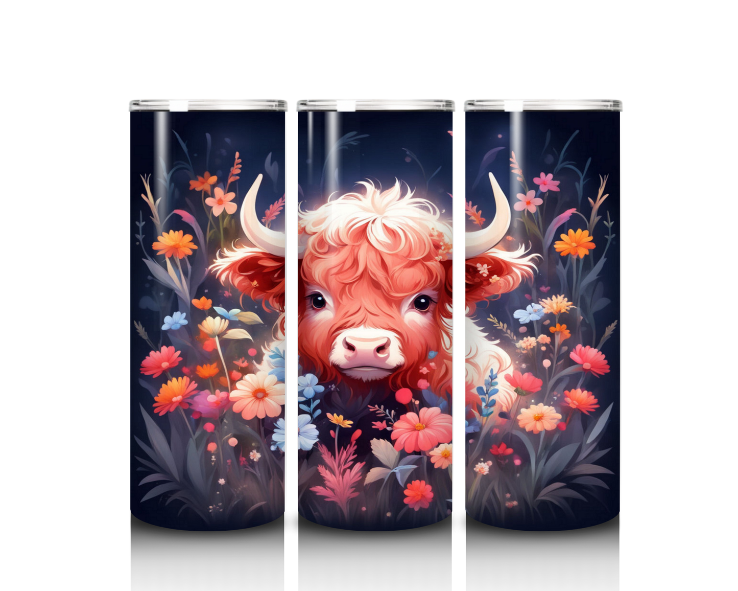 20 oz Baby Highland Cow Tumbler