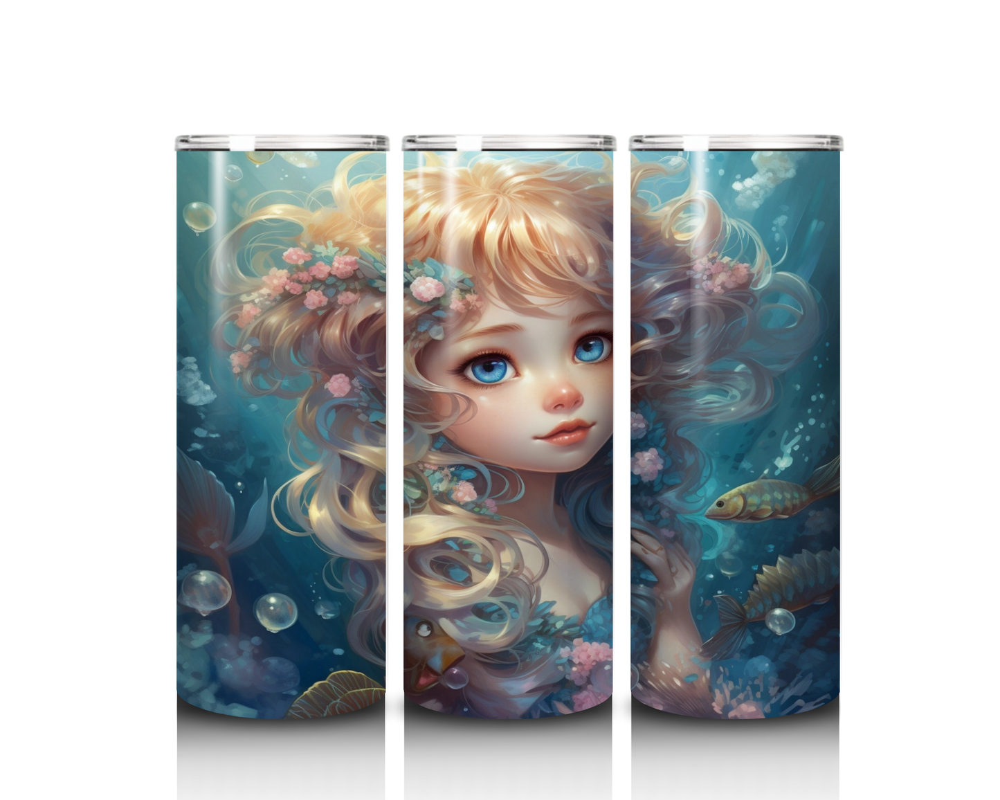 Under Sea Mermaid Tumbler