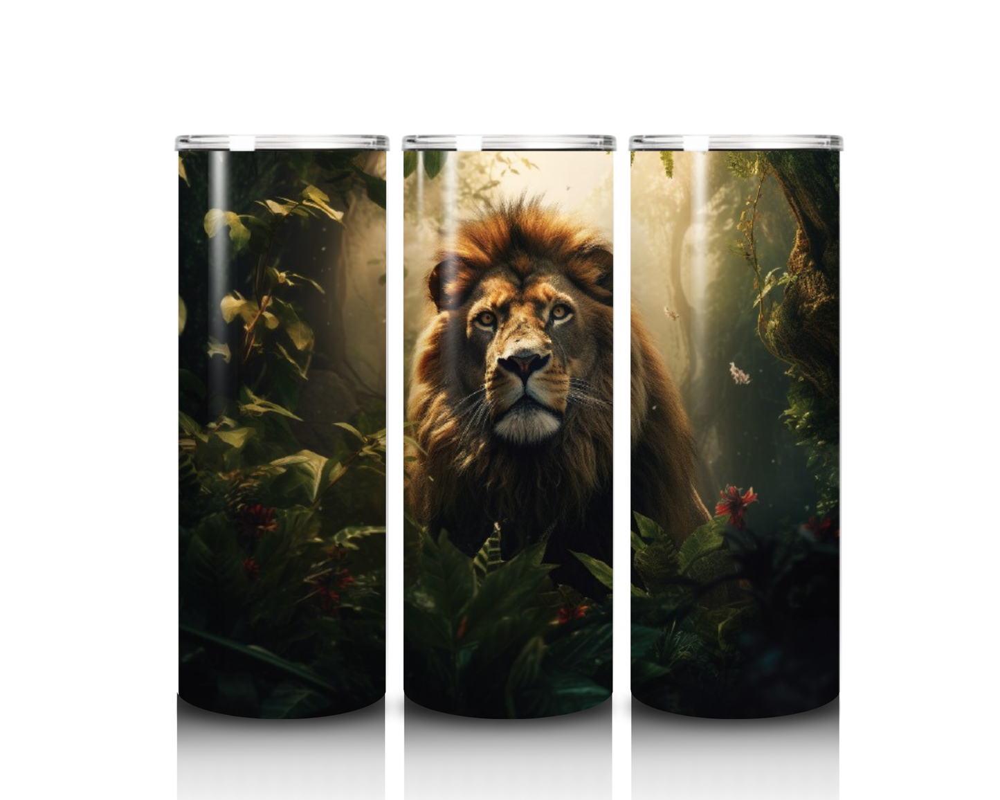 20 oz Lion Tumbler