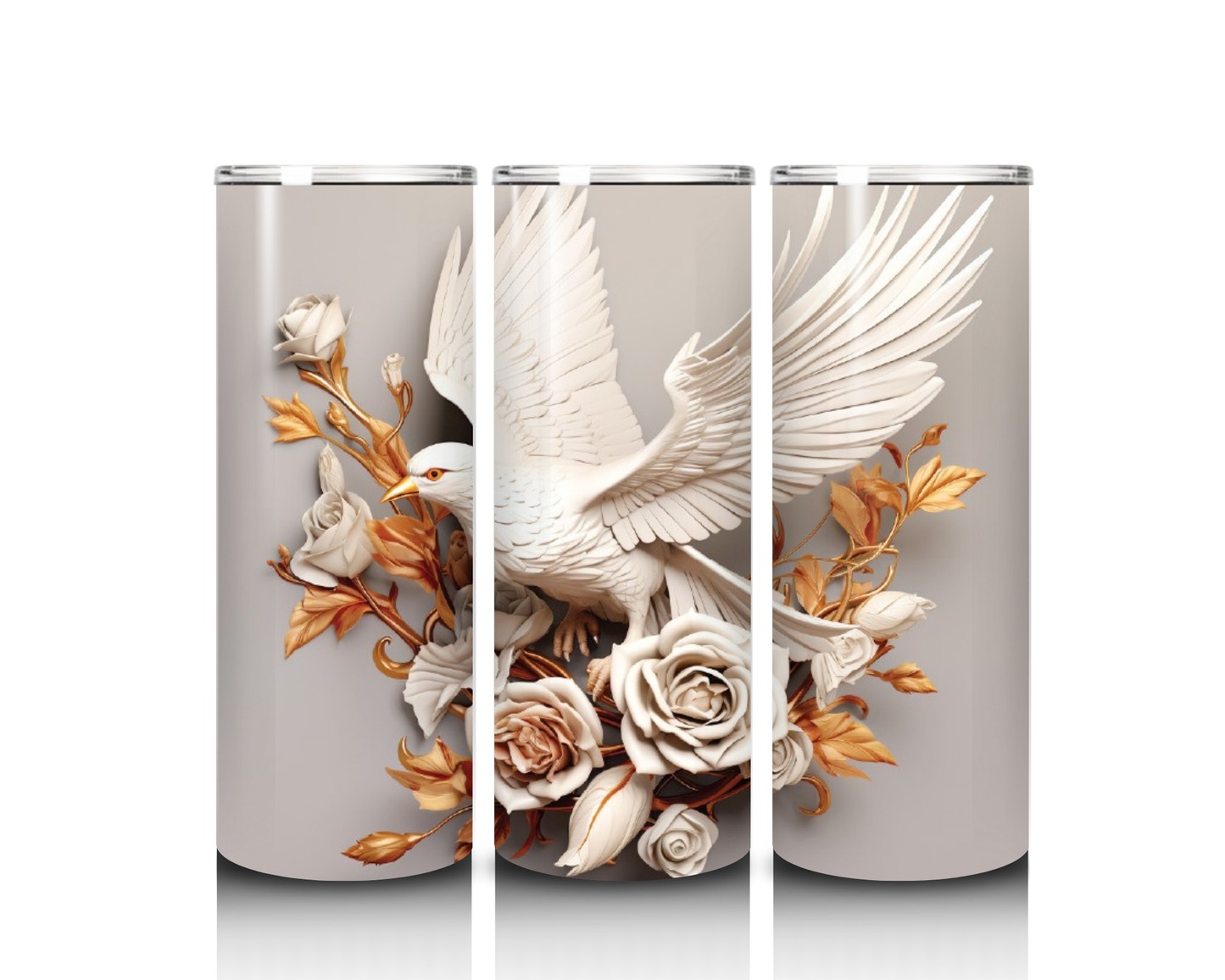 20 oz Dove Tumbler