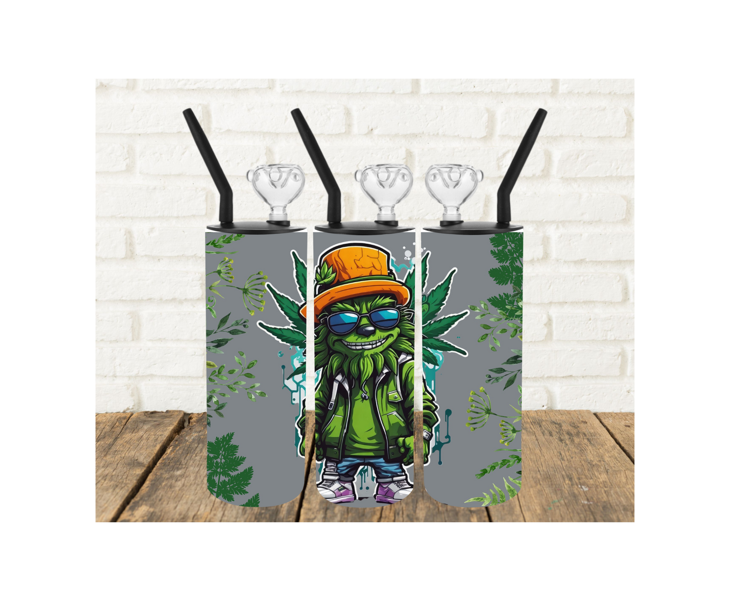 Little Plant Man 420 Tumbler Pipe