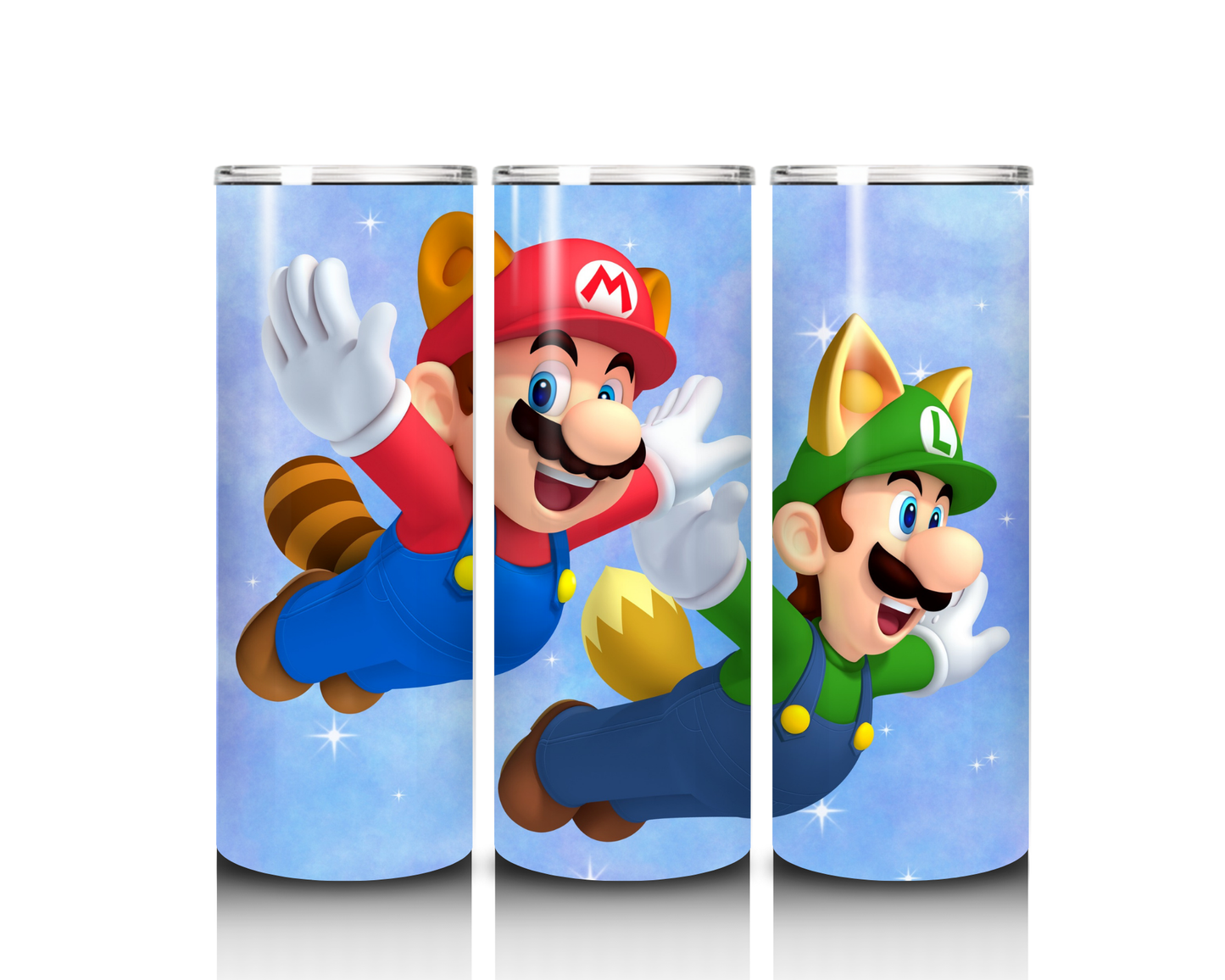 20 oz Flying Mario and Luigi Tumbler