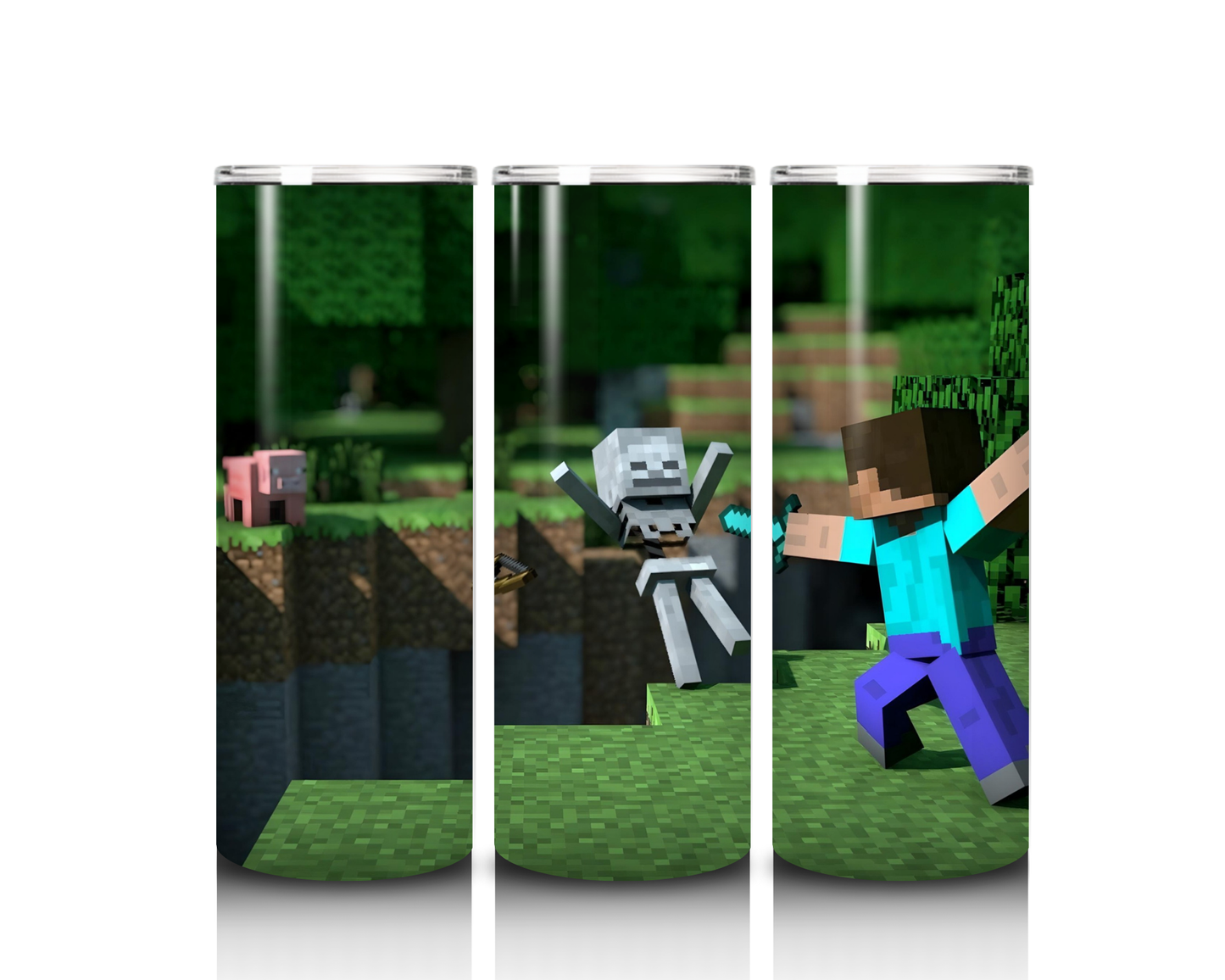 20 oz Minecraft Steve Tumbler