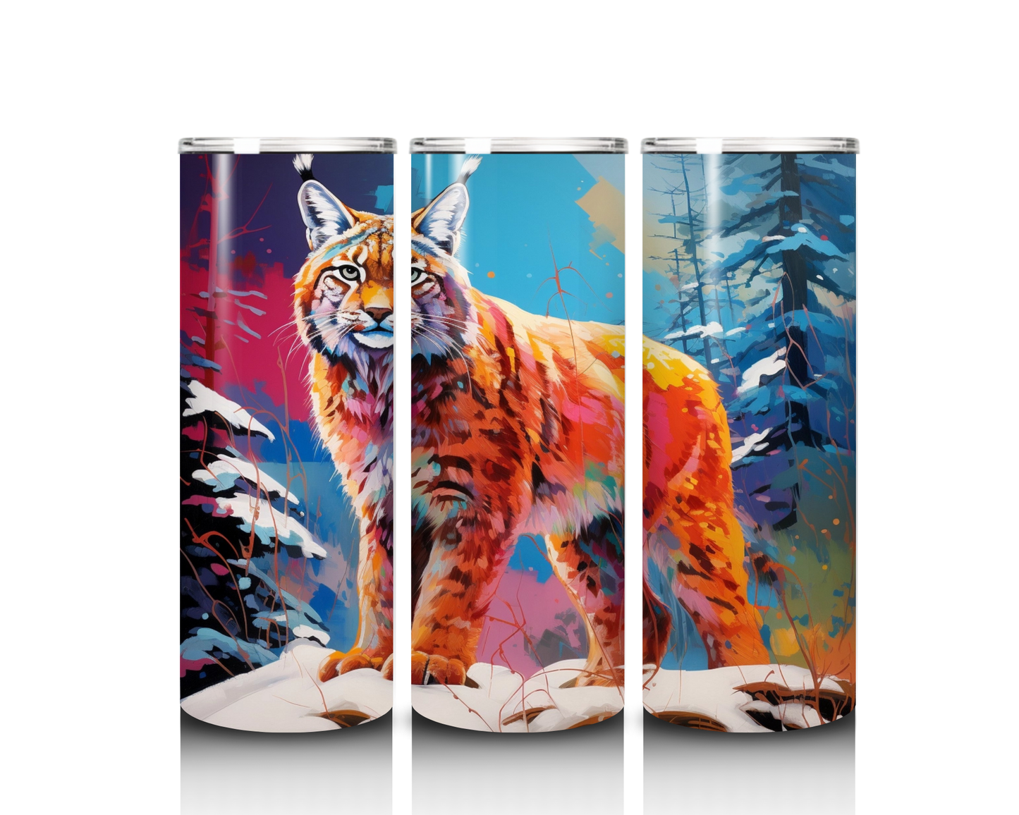 20 oz Bobcat Tumbler