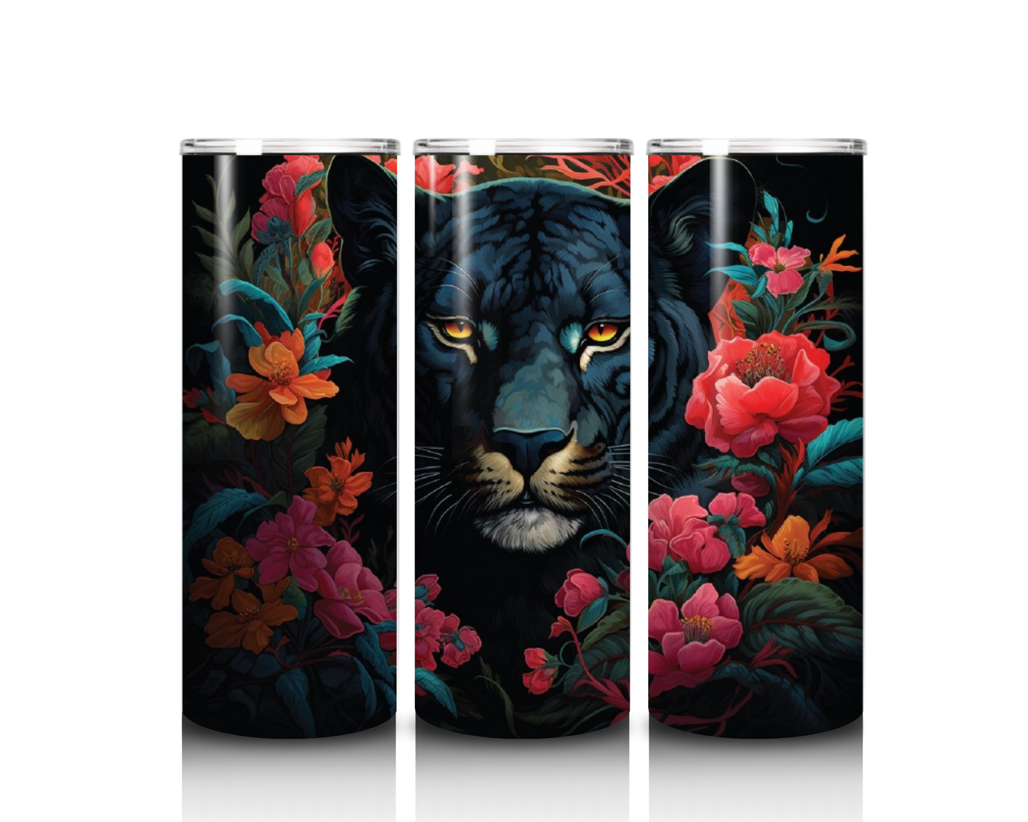 20 oz Panther Tumbler