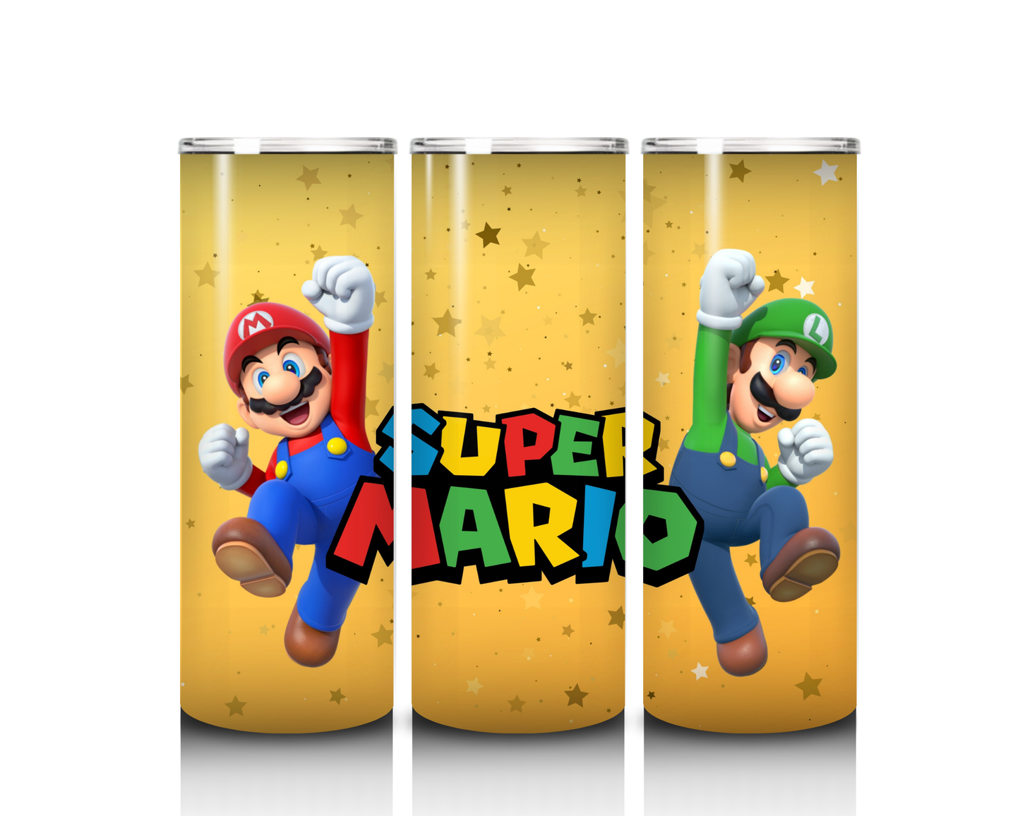 20 oz Mario and Luigi Tumbler