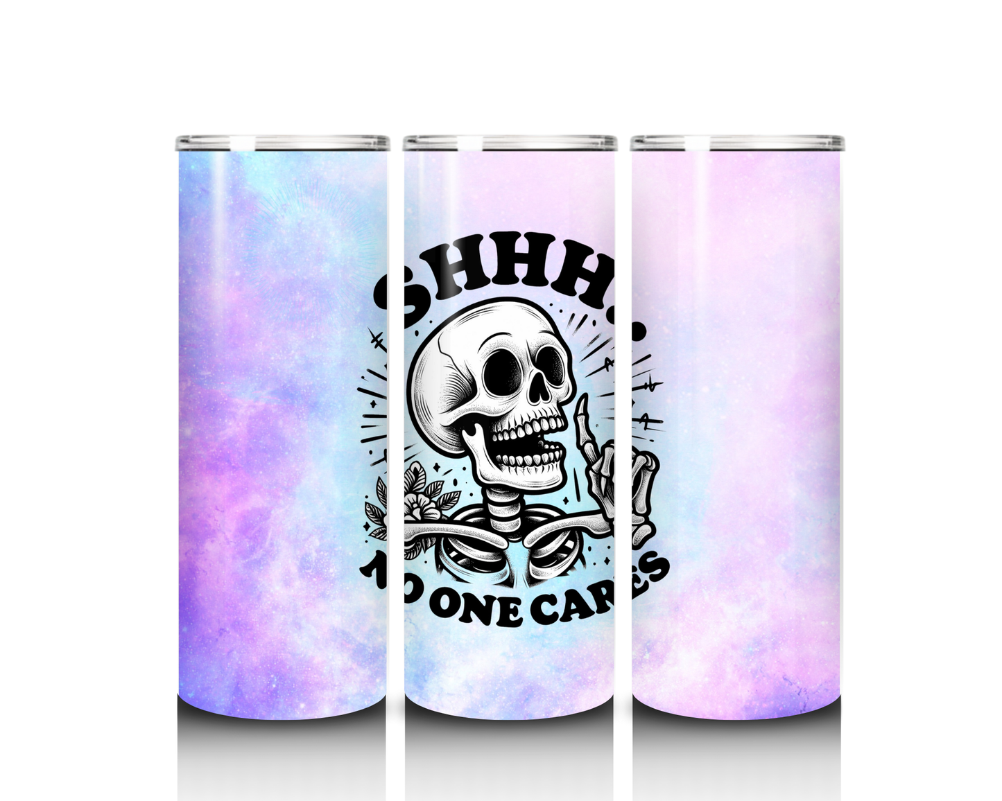20 oz SHH No One Cares Tumbler