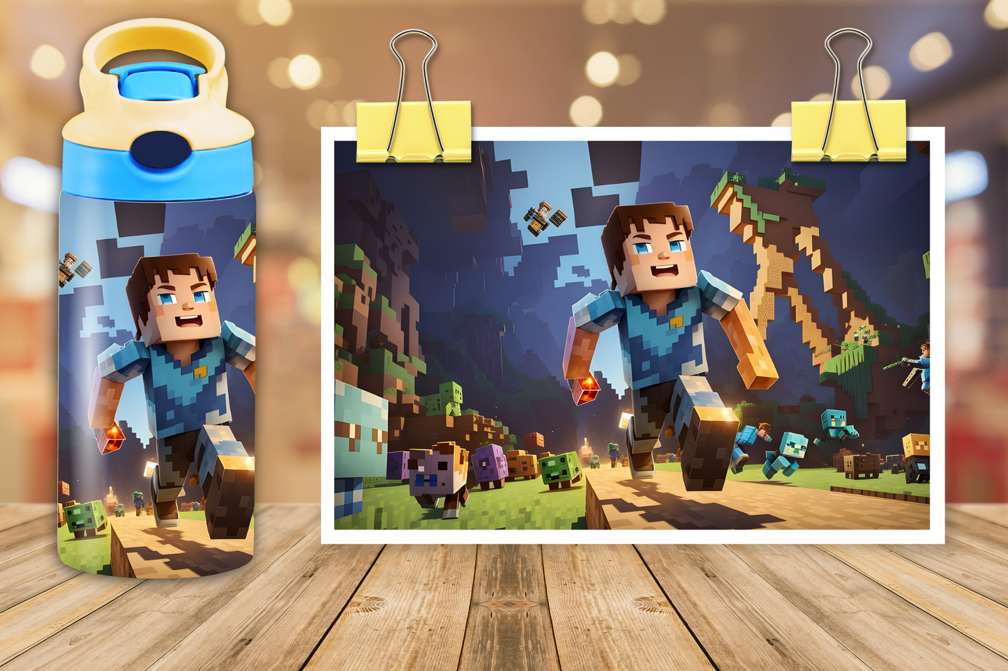 Minecraft Water Bottle