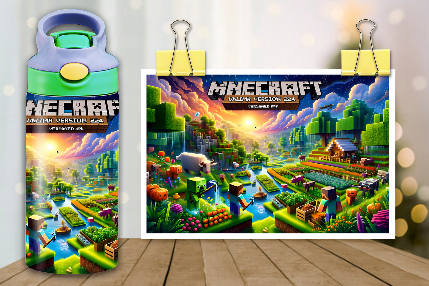 Minecraft Water Bottle