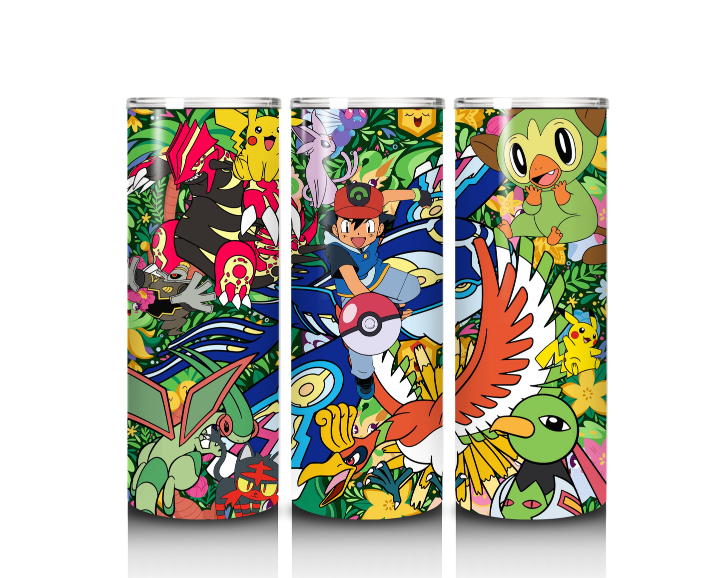 20 oz Ash Pokemon Tumbler