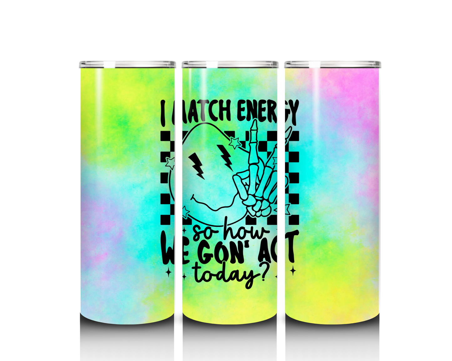 20 oz I Match Energy Tumbler