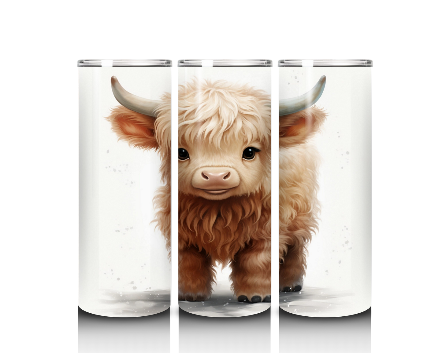 20 oz Baby Highland Cow Tumbler