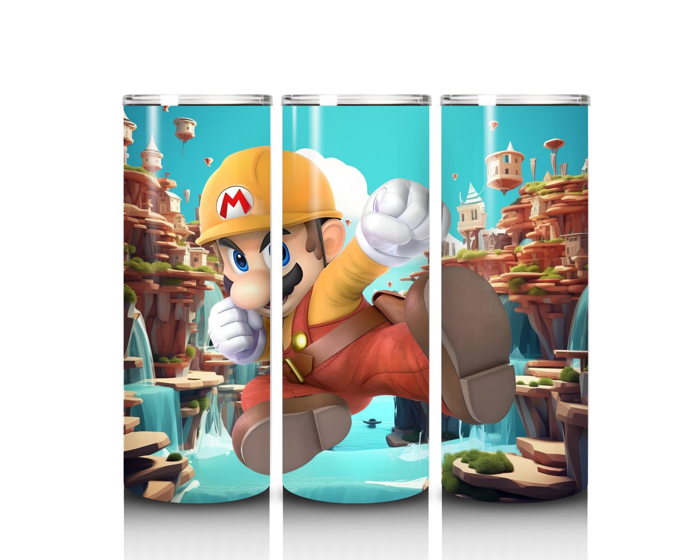 20 oz Yellow Hat Mario Tumbler