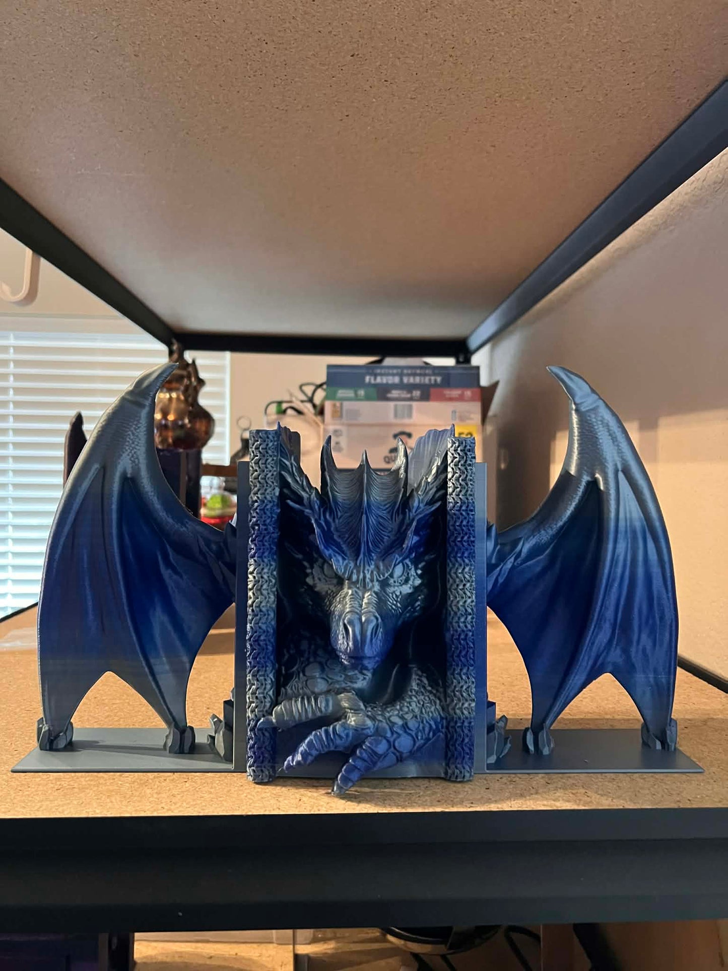 Dragon Book Nook and Wing Book Ends
