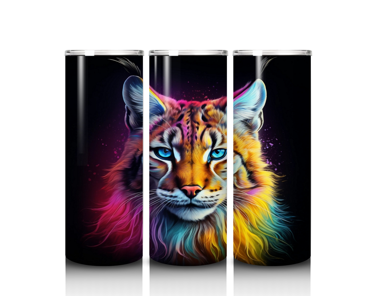 20 oz Lynx Colorful Tumbler