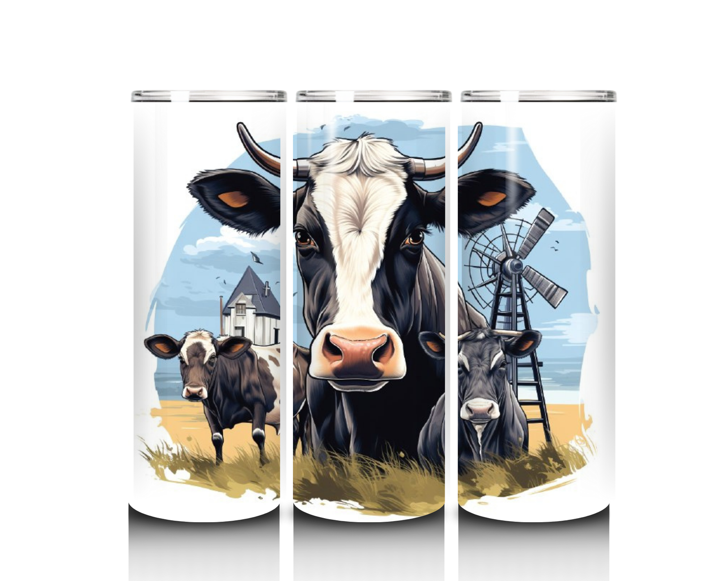 20 oz Cow Tumbler