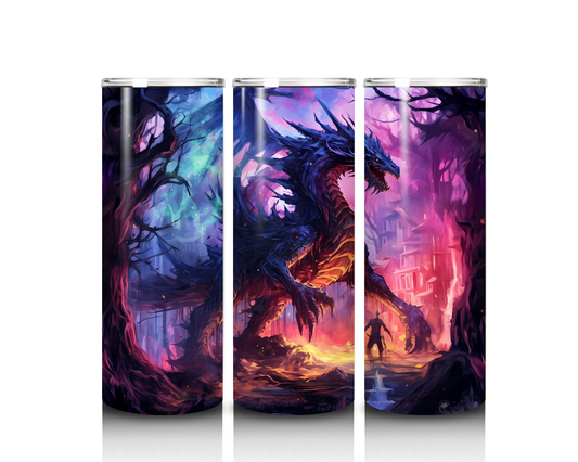 20 oz Evil Dragon Tumbler