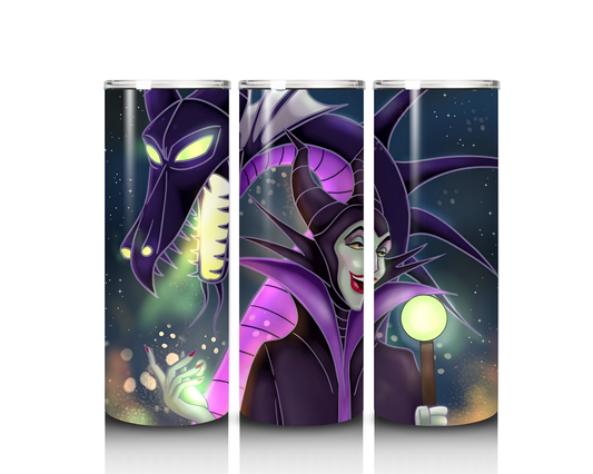 20 oz Maleficent Tumbler