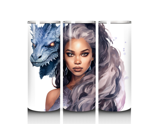 20 oz Dragon Princess Tumbler