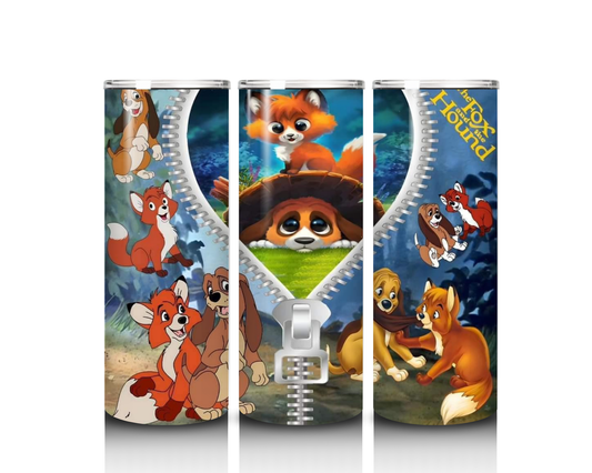 20 oz Disney The Fox and The Hound Tumbler
