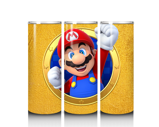 20 oz Mario Tumbler