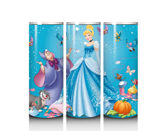20 oz Cinderella Tumbler