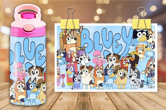 12 oz Bluey Water Bottle