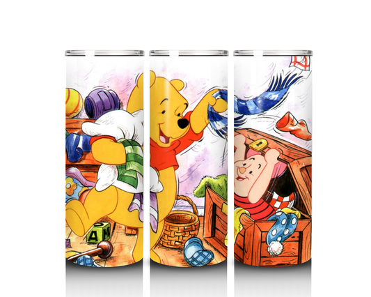 20 oz Pooh and Piglet Tumbler