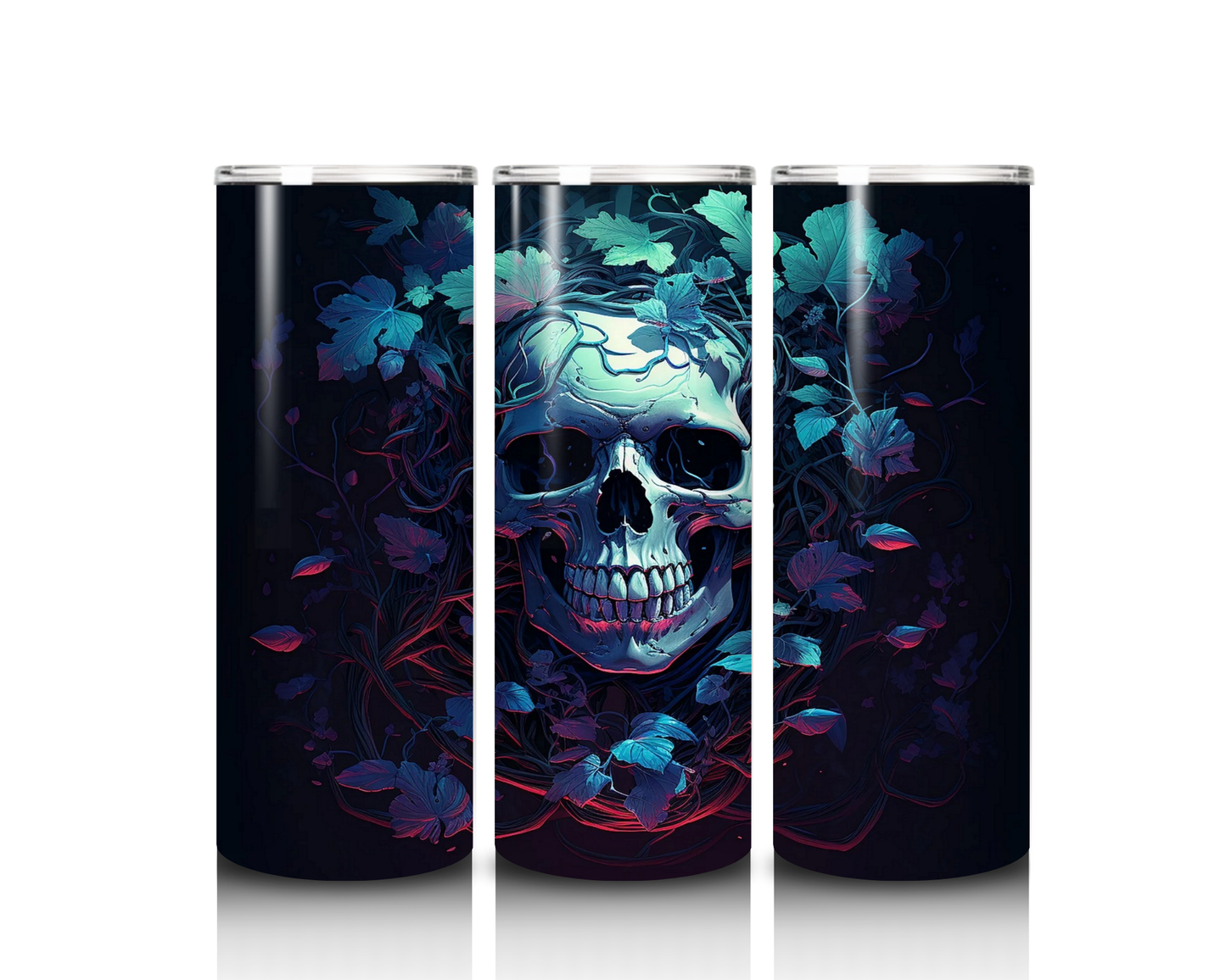 Skull in Ivy Tumbler
