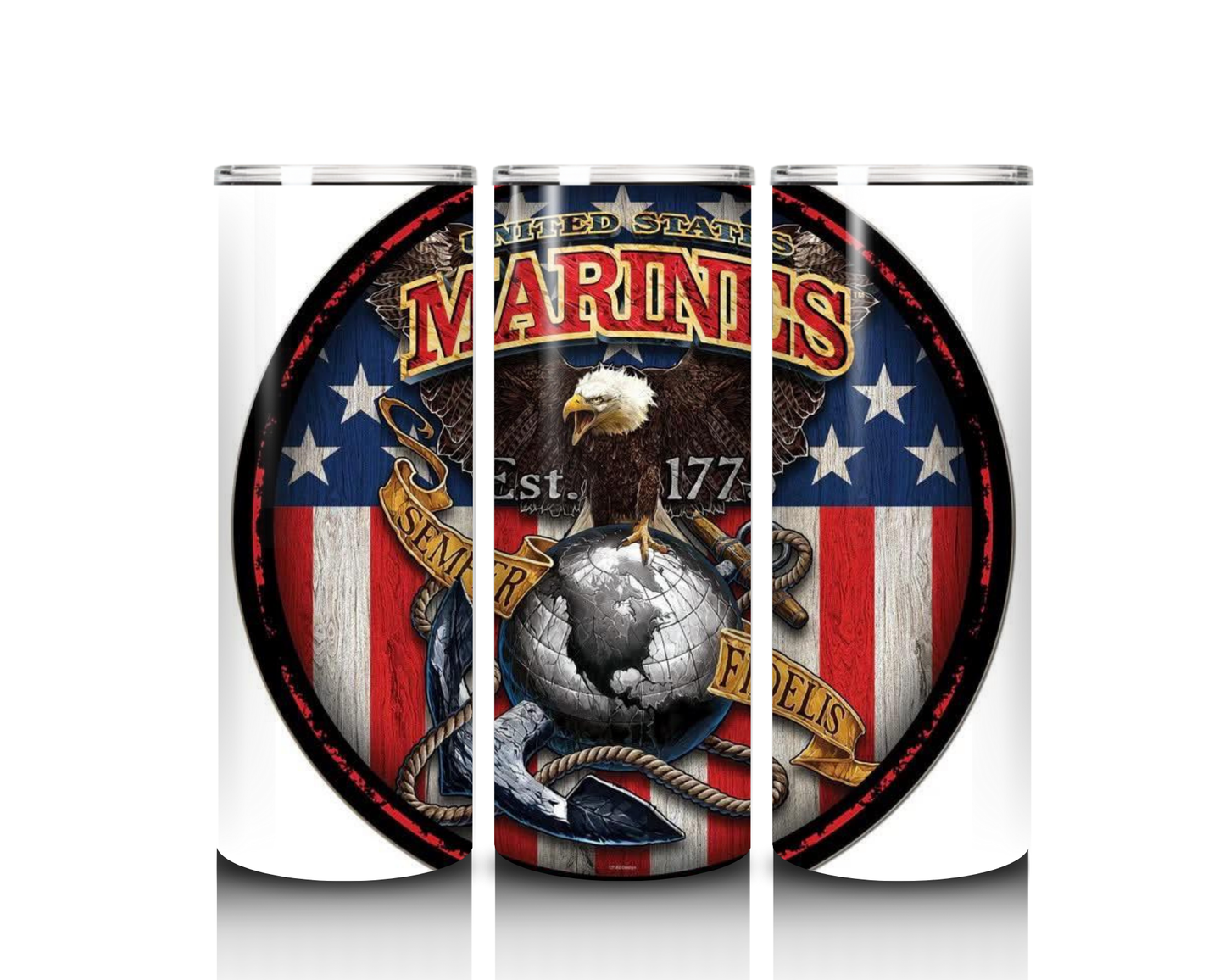 United States Marines Tumbler