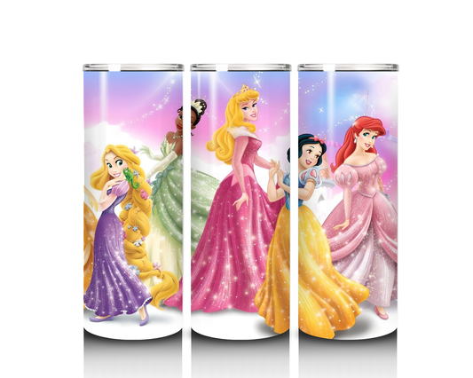 20 oz Sparkling Princess Tumbler