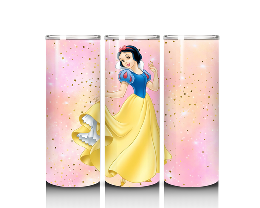 20 oz Snow White Tumbler