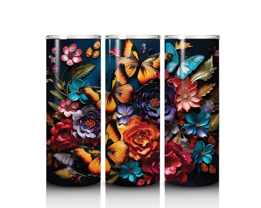 20 oz Butterfly Tumbler