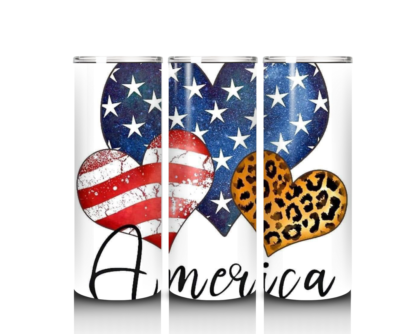 America Hearts Tumbler