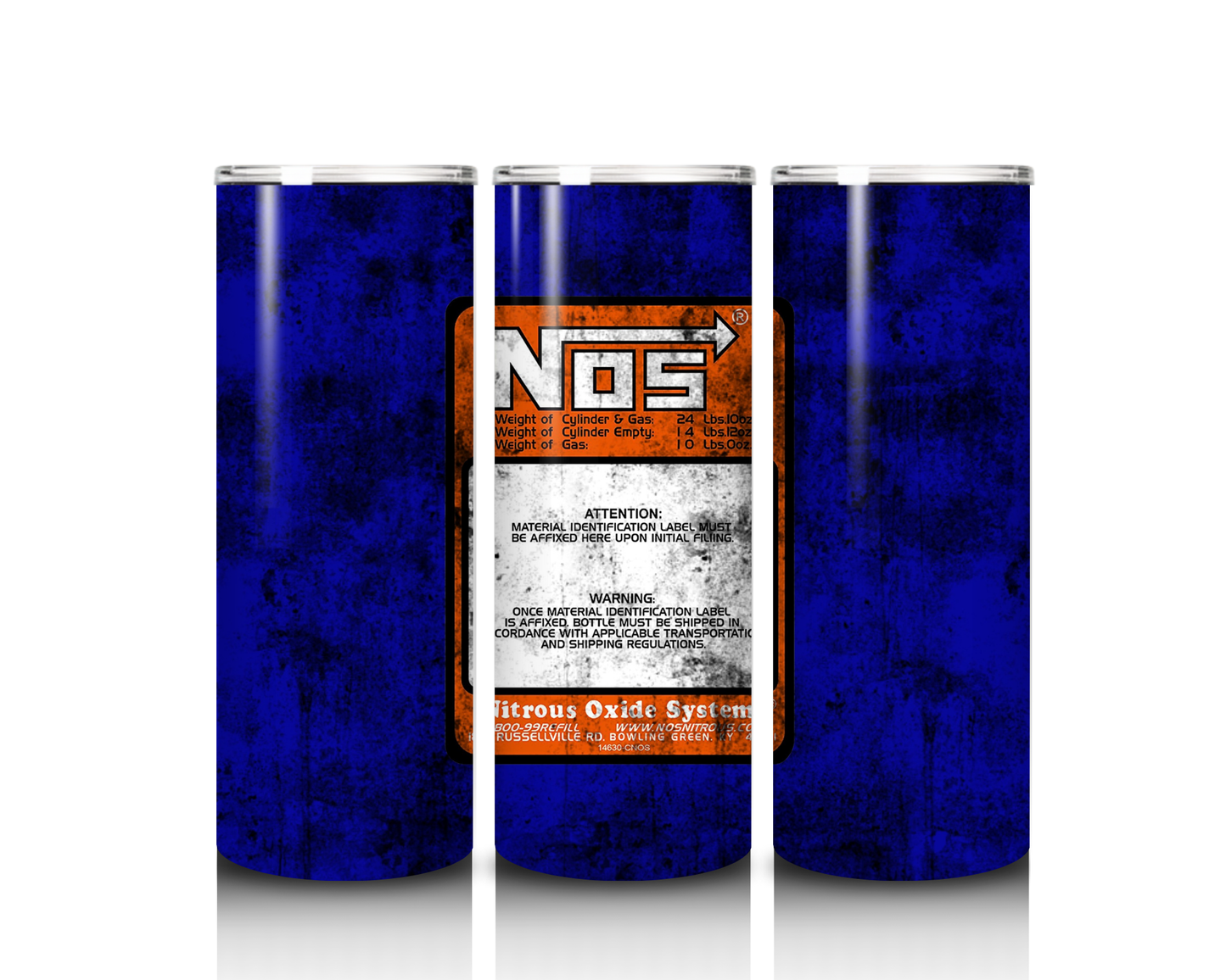 20 oz Blue NOS Tumbler