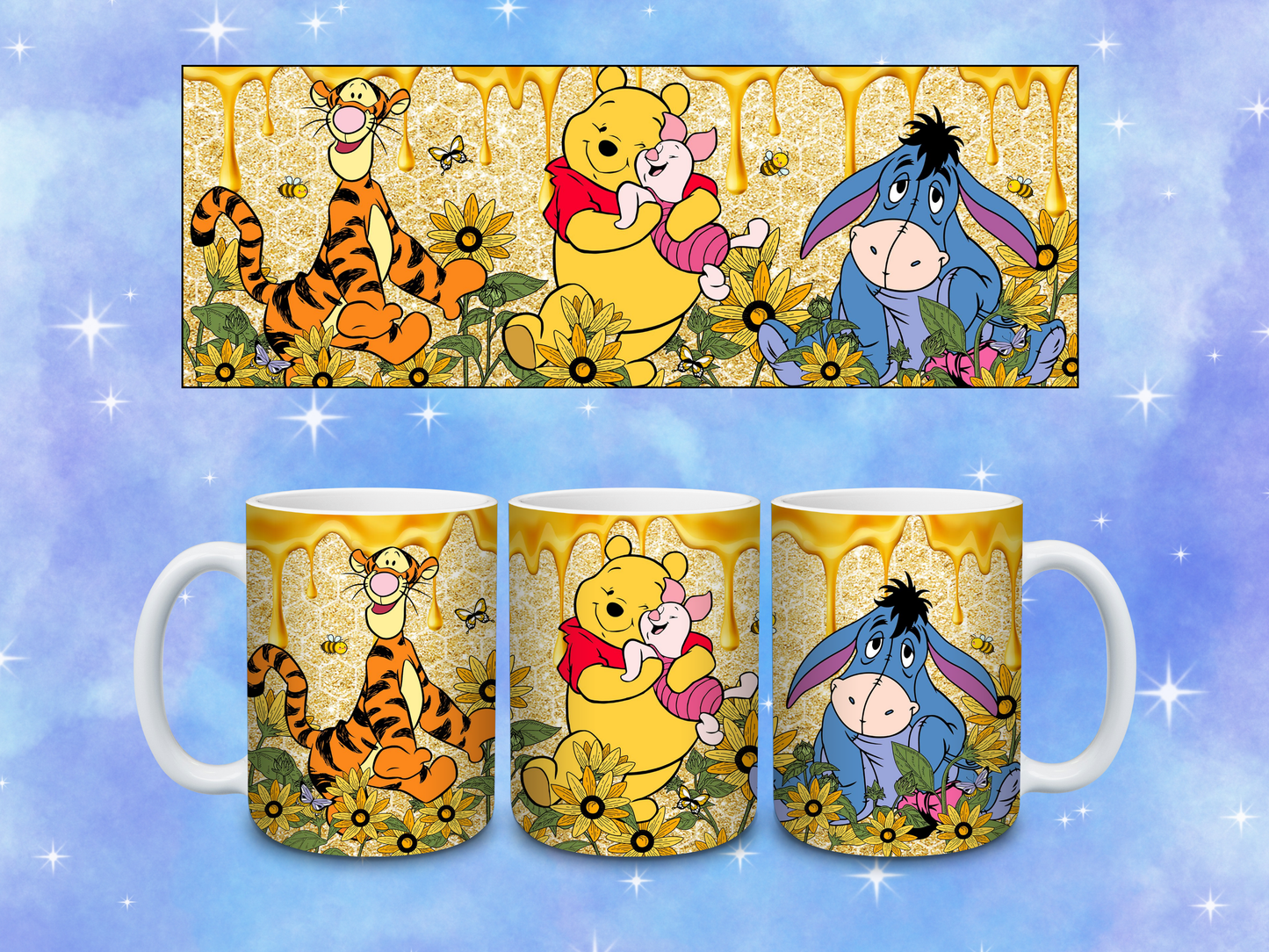 Pooh and Friends Coffee Mug