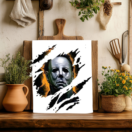 Michael Myers Dish Towel