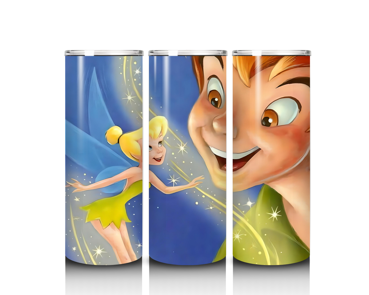 20 oz Peter Pan and Tinkerbell Tumbler