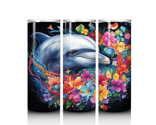 20 oz Dolphin Tumbler