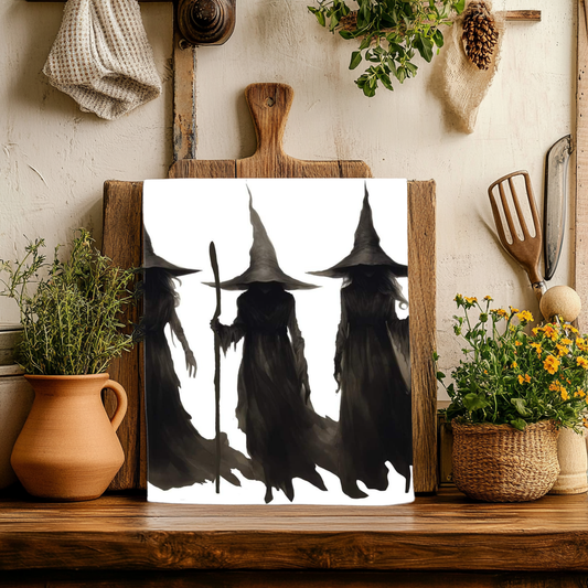 Witches Dish Towel