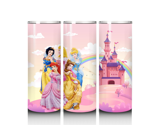 20 oz Princesses and Castle Tumbler