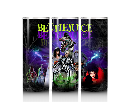 Beetlejuice Tumbler
