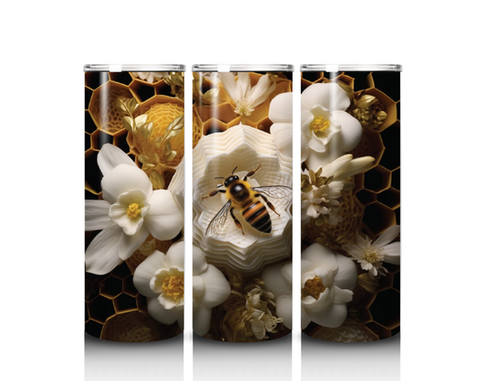20 oz Bee Tumbler