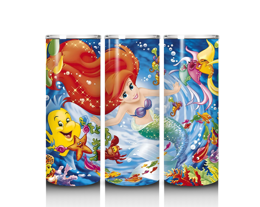 20 oz Ariel Under the Sea Tumbler