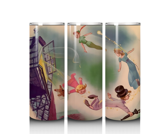 20 oz Peter Pan and Wendy Tumbler