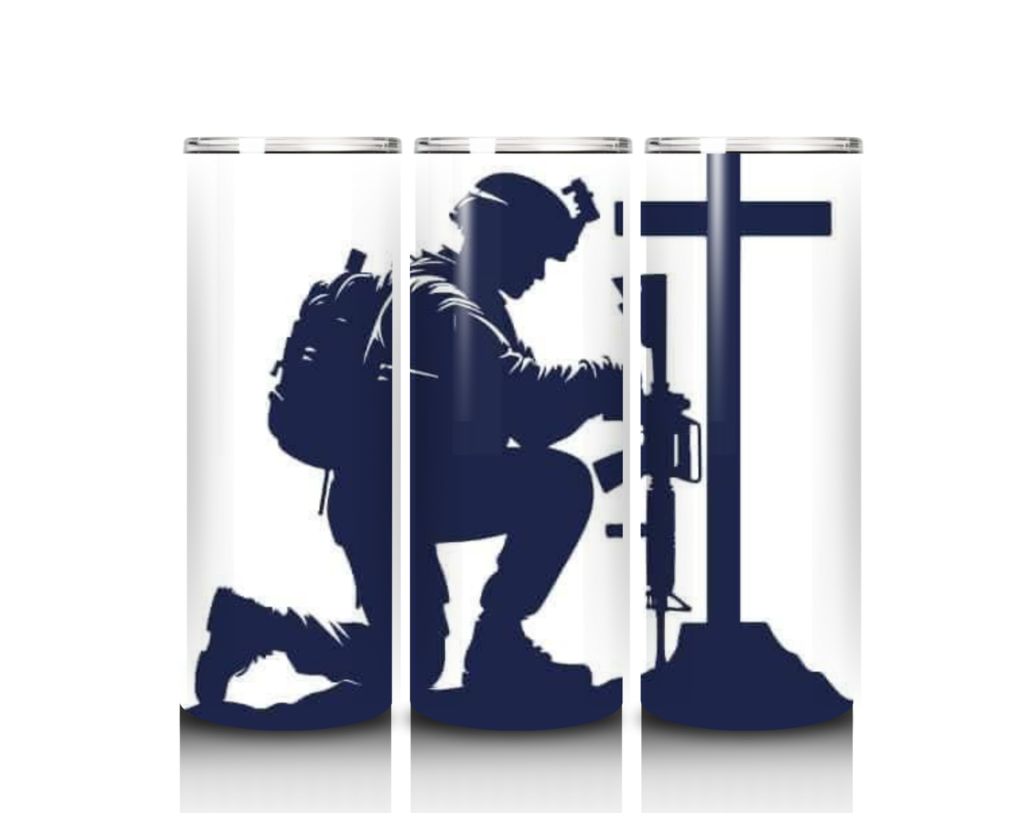Kneel for the Cross Tumbler