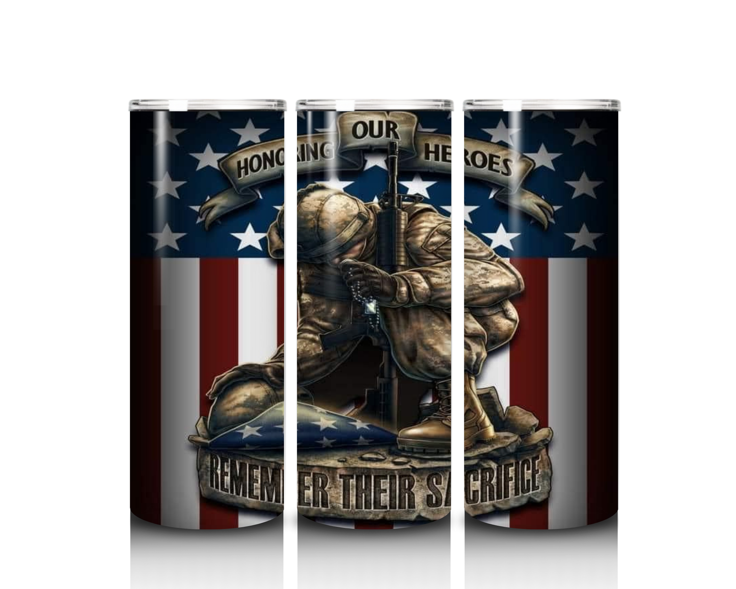 Honor Our Heroes Tumbler