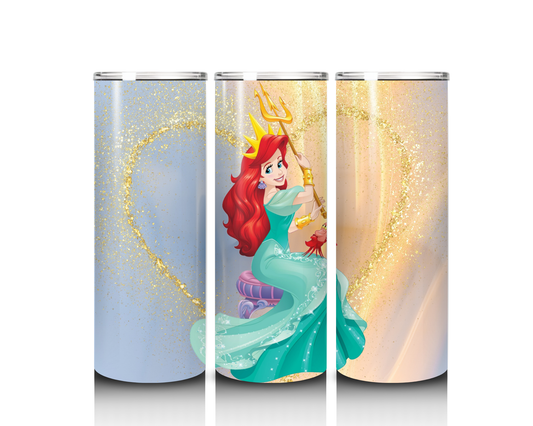 20 oz Princess Ariel Tumbler