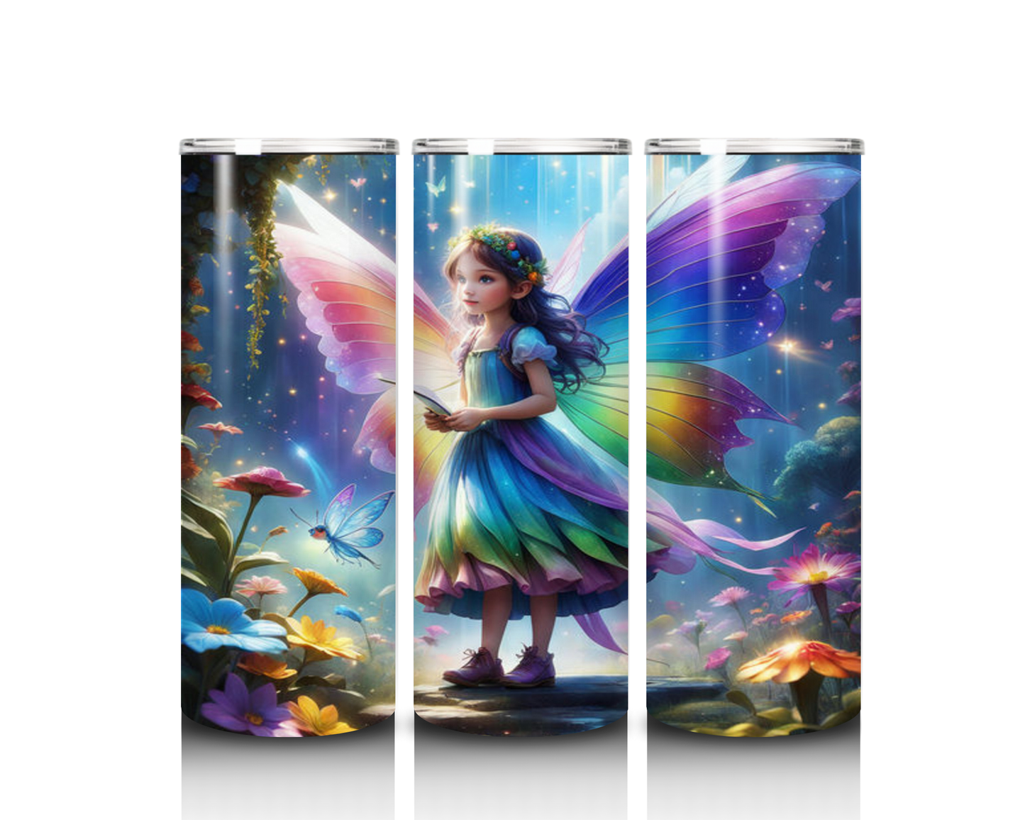 Rainbow Fairy Tumbler