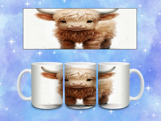 Highland Cow Coffee Mug